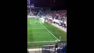 USMNT vs Columbia goal kick, American outlaws
