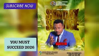 ANNOINTING SUNDAY SERVICE 25th/01/2026 WITH PROPHET ELIJAH BAINGANA-KAMPALA KINGDOM OF CHRIST NTINDA