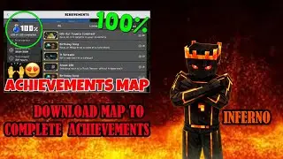 Maps to complete achievements in Minecraft support for the latest version 