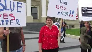 Blue Lives Matter rally