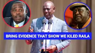 BRING EVIDENCE THAT SHOWS WE KILLED RAILA ODINGA; ANGRY RUTO PANICS AS MALALA EXPOSES HIM 