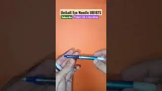 Uniball Eye Needle UB-187S Roller Pen 🖊️🖋️✍️ #stationerywallah