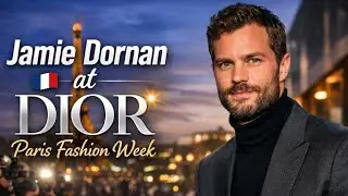 Jamie Dornan Stuns at Dior Homme Paris Fashion Week! 🔥