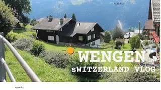Wengen - beautiful Swiss village | Cable car ride from Wengen to Männlichen |Travel Vlog |