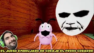 EL JUEGO EMBRUJADO DE CORAJE EL PERRO COBARDE !! - Creepypasta Coraje con Pepe el Mago