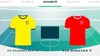 A.D. VILLAVERDE BAJO 'A' vs R.S.D. ALCALA S.A.D. 'C' PRIMERA DIVISION AUTONOMICA CADETE - Grupo 3 --