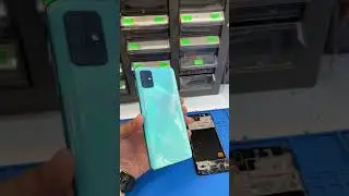 Samsung A51 - Screen Replacement 🔧📱📲 #asmr #repair #samsunga51 #screen #android #shorts #samsung