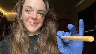 ASMR Cranial Nerve Exam 🧠 Medical Roleplay + Light & Touch Triggers