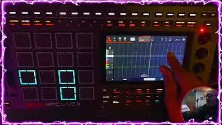 The Making Of My @kirkstate January Sample Challenge Track - MPC Live 3  #sampletypebeat