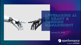 AI powered Grant Management Webinar - January 22 2026