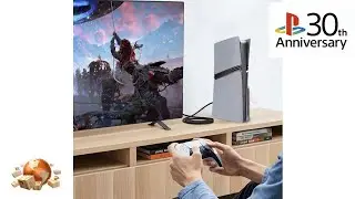 Face Plate Tampa Custom  para Playstation PS5 PRO  Edição 30 anos  com  Leitor