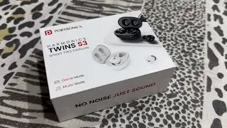 Best & Cheapest Bluetooth Earbuds | Portronics Harmonics Twins S3 Smart TWS Earbuds Unboxing