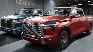 Новый пикап Lexus 2024 года &mdash; самая роскошная и комфортная Toyota Tundra