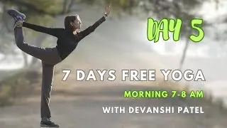 Day 5 Morning | 7 days FREE Yoga | Breath &bull; Movement &bull; Awareness | Live