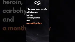 The three most harmful addictions