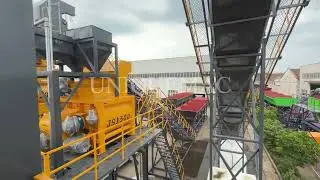 Looking for a reliable concrete batching plant supplier? #concretebatchingplant #uniquemac