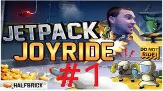 FLYING HIGH!! Jetpack Joyride Let's Play 1