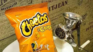 Experiment: Cheetos Vs Meat Grinder ASMR
