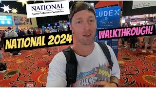 2024 National Sports Card Show Day 1 Walkthrough!