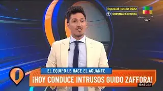 🚨 ARRANC&Oacute; #Intrusos: hoy conduce Guido Zaffora 🔥🙌