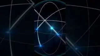 3D animation of atom #orbit #atom #matter #universe
