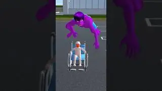 Yuta ON Wheelchair Bugatti Trend Hantu Zombie👻#sakura #viralvideo #sakuraschoolsimulator #trend #new
