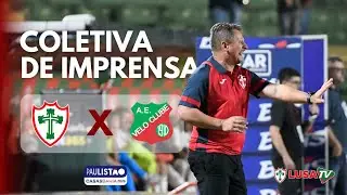 AO VIVO | Coletiva pós jogo PORTUGUESA X VELO CLUBE || LUSA TV