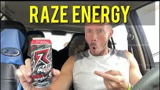 TOP SECRET 🤫 | Raze Energy Drink REVIEW | Green Apple Lollipop