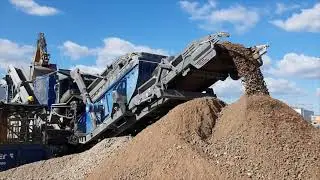 Mobiele puinbreker
