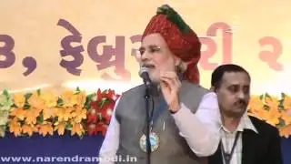 (Gujarati) Narendra Modi asks social leaders to help fighting malnutrition