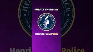 Henrico Police Participates in Purple Thursday