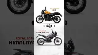 HARLEY Davidson x440 vs Royal enfield HIMALAYAN 🏍  #shorts