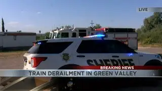 Santa Rita Fire District responds to train derailment in Green Valley