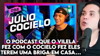 COCIELO E TATA BRIGARAM POR CAUSA DO VILELA | Lutz Podcast