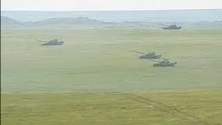 Vladimir Putin Salutes Battle Ready Troops