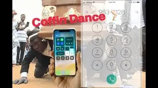 Coffin Dance on phone keypad. (Iphone)
