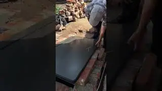 Installation of the waterproof rust-resistant hatch door for outdoor cellar &ndash; Custom hatchway cover