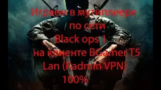 Играем в Black Ops 1 (Мультиплеер) по сети работает 100%