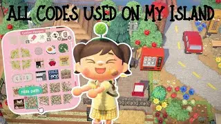 All Design Codes Used on HoneyCrisp // Animal Crossing New Horizons