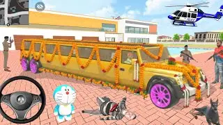 🤩 Franklin Purchase Longest police Thar Delivery 💥😱Doraemon Indian Theft Auto Simulator Game Code 🎯