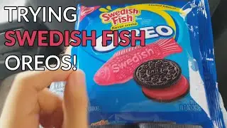 Trying Swedish Fish Oreos | The British Guy