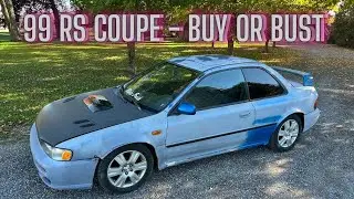 Только что привезли - Subaru 2.5 RS Coupe 99