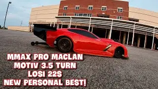 Maclan Mmax Pro ESC. Motiv 3.5 turn. Losi 22s.