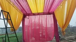 Tent decoration work || decoration videos || tent pandal videos || Harsh tant videos || Rajesh tant 