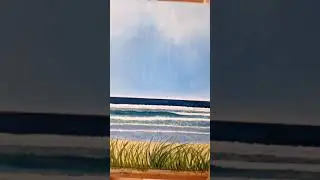 Painting of Tramore, Downings, Donegal, Ireland 🇮🇪 #Painting #beach #Ireland #sea #wildatlanticway