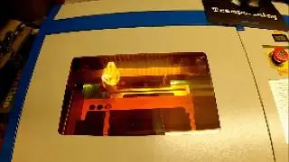 China 40W CO2 Laser Cutter Anwendungsbeispiel im Modellbau