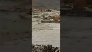 buildings flown away by floods in Dobandi killa abdullah #climatechangepakistan