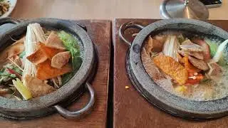 We just love this stone bowl hotpot 