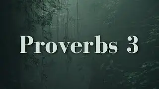 Proverbs 3 &ndash; In All Thy Ways Acknowledge Him & He Shall Direct Thy Path (With Words KJV)