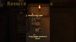 The zombie creating process 🧟 in graveyard keeper #graveyardkeeper